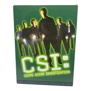 CSI Crime Scene Investigation The Complete First Season DVD 6 Disk Set